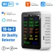 Detector de calitate a aerului Tuya WiFi 10-in-1 cu afisaj LCD, temperatura si umiditate
